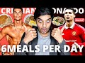 CRISTIANO RONALDO INSANE SHED DIET BREAK DOWN? | 6Meals/ 6hrs Body Workouts/Day | Telugu Fitness