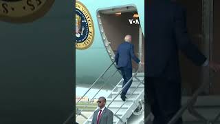 Biden Leaves for India G20 Summit #shorts | VOA News