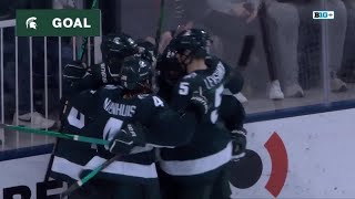 Isaac Howard Highlights vs. Michigan | Michigan State Hockey | 02/09/2024