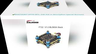 SoloGood F722 Stack ICM42688P F722 Flight Controller BLHELI_S 60A 4in1 ESC 30.5X30.5mm 2-6S for F