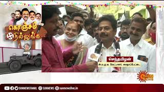 அதிமுக ஒரு துரோக அணியாக மக்கள் பார்க்கிறர்கள் - Sethamizhan | AMMK Candidate | Konjam Nillunga