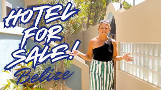 Entire Hotel for Sale on Ambergris Caye, Belize 🇧🇿 | Belize Tropical Dream Villas Tour