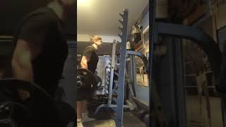 42.5KG barbell curls 14 reps