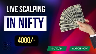 ലൈവ് ട്രേഡ് മലയാളം || SCALPING || 04/12/24 || OPTION BUYING