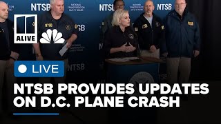 Watch: NTSB provides updates on D.C. plane crash