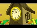 Hickory Dickory Dock Nursery Rhyme With Lyrics - Cartoon Animation Rhymes & Songs for Children