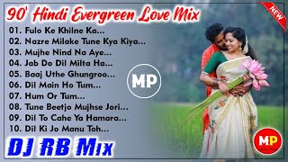 90' Hindi Evergreen Love Mix//Dj RB Mix//2022//New Style Hindi Romantic Dj Remix 😍👌 #Musica_Palash