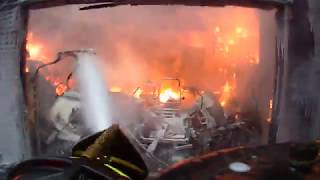 Shadwell Ct Fire - first 5 min raw video