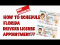 HOW TO MAKE A FLORIDA DRIVER LICENSE ONLINE APPOINTMENT | NEW FLORIDA RESIDENT DRIVER LICENSE