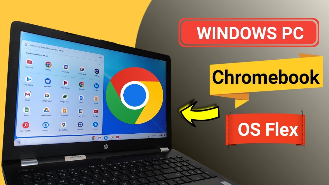 How To Install Chrome OS Flex On Wndows Laptop Or PC | Install Chrome ...