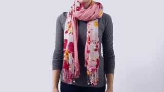 HOW TO TIE A SCARF - THE DOUBLE CLASSIC WRAP | Lands’ End