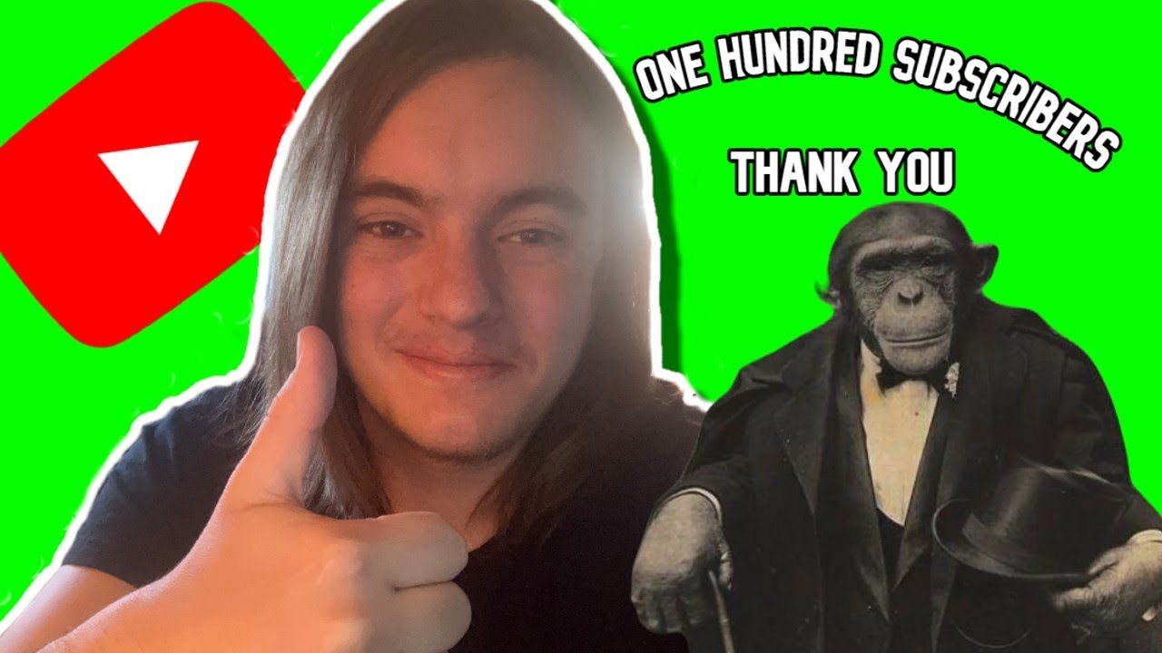 One Hundred Subscribers Thank You Youtube