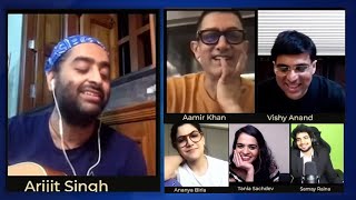 Arijit Singh | Live Singing Ae Dil Hai Mushkil For Aamir Khan | Chess India | Full Video | 2021 | HD