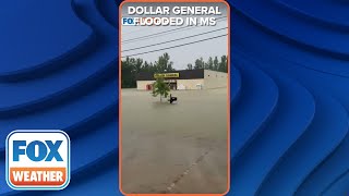 'My Store Is Currently Underwater': Dollar General Flooded In Louisville, MS