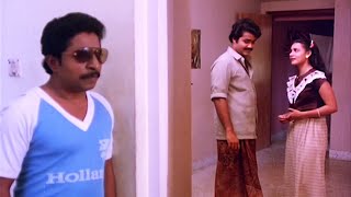 എവിടുന്ന് കിട്ടി ആ വാനരനെ ? 😂🤣 | Mazha Peyyunnu Maddalam Kottunnu | Comedy Scene |  Sreenivasan