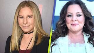 Barbra Streisand Asks Melissa McCarthy If She Uses Weight Loss Shots in AWKWARD