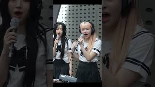Lily and Haewon vocal another level....😱 #nmixx #kpop #jyp #shorts #haewon #lily