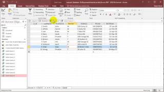 SQL with Microsoft Access 2016 Lesson 11 - Joining tables