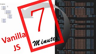 How To Build A Dynamic Nested HTML List Using Vanilla JS in Less than 8 minutes.