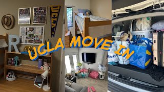 UCLA Freshman Dorm Move In || Sunset Village Triple Plaza Shared ||