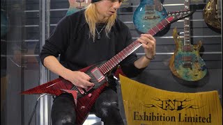 ESP Guitars: ESP Exhibition Limited Series 2021- Syu Demos the EX21-17 Arrow-CTM NT