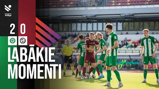 30. kārta: FK Metta 2:0 FS Jelgava (Labākie momenti)