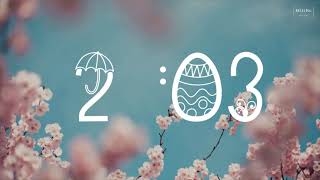 3 Minute Timer spring Easter