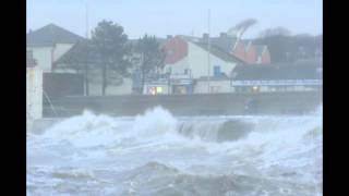 Arbroath High Tide \u0026 Storm Surge 01/02/2014