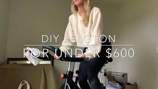 DIY Peloton - Create your own at-Home cycle studio
