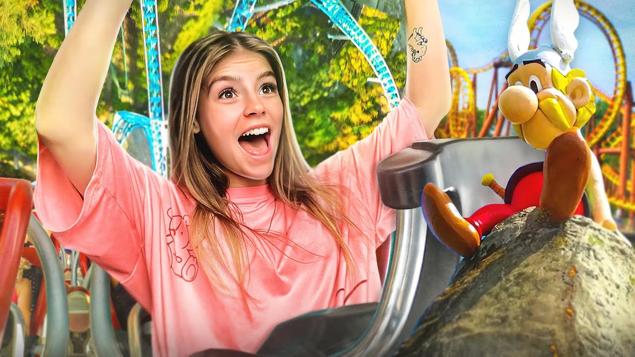 Vlog Au Parc Astérix Invité Surprise Youtube