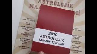 2019 Yılı Astrolojik Maarif Takvimi