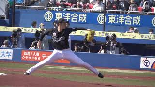 佐々木朗希 フォーム 完全試合達成時 / Slow-Motion of Roki Sasaki Pitchers' Pitching Mechanics