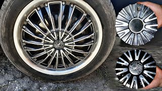 How to cast caps on alloy wheels with your own hands