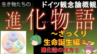 【生物進化】生き物たちの進化物語⑮〜ざっくり生命誕生編②＜ドイツ観念論概観＞〜