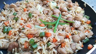 Soyabean fried rice | सोयाबीन फ्राइड राइस की रेसिपी | Soya fried rice |Super healthy and tasty