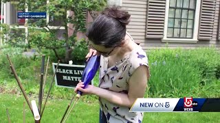 Bottle trees evoke spirits of 'forgotten souls,' artist says