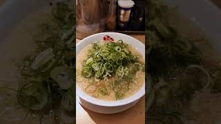 【ラーメン】【ますたに】【京都】【日本橋】【ネギラーメン】