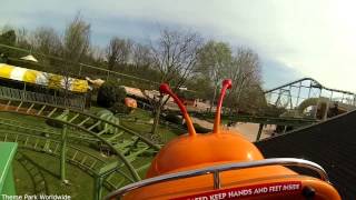 Ortobruco Tour Front Row On Ride POV - Gardaland