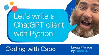 Let's write a ChatGPT client with Python!