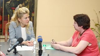 Глава ХОГА провела личный прием граждан в ХНАТОБе им. Н. Лысенко