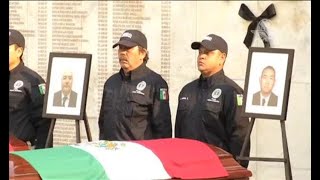 Rinde PGR homenaje a fallecidos en Zacatecas