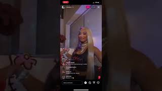 Saweetie On Live Sitting Pretty| Icy Girl ❄️
