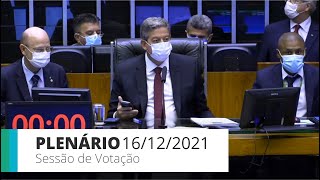 Plenário aprova projeto que beneficia servidores da saúde e da segurança durante pandemia - 16/12/21