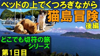 (旅行 岡山)猫島を探検する　岡山県真鍋島　後編 　※どこでも切符の旅　第1日目