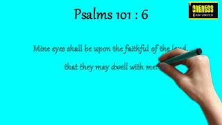 #GAW #Bible #OCT 27 #DAILY #DIAMONDS | Verse a day makes your way | Psalms 101:6 | Hear-Share-Bless