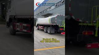 Brand New Howo 336HP 20 Tons Water Tank Truck Price in China