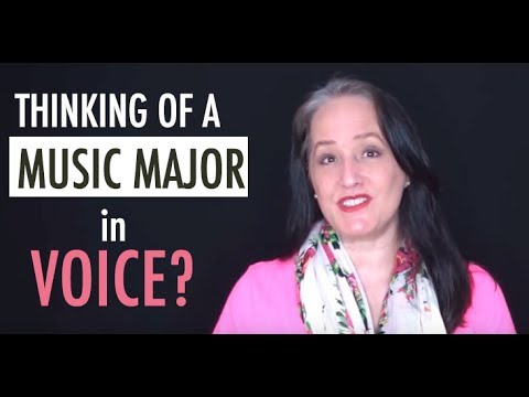 What do singers study in college?