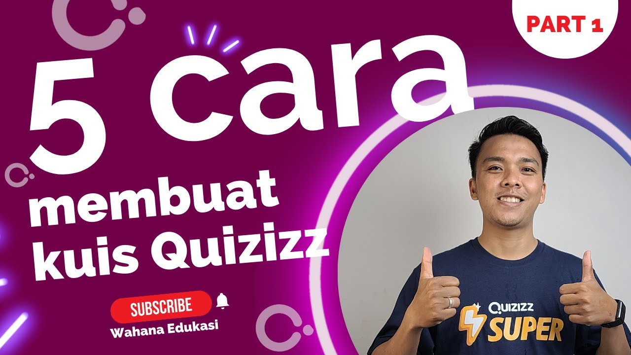 5 Cara Membuat Kuis Di Quizizz - Part 1 - YouTube