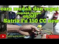 Cara merombak  on,off lampu depan satria Fu 150 new ||