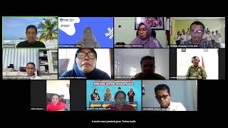 Webinar Refleksi Komunitas Belajar di Provinsi Maluku dan Maluku Utara